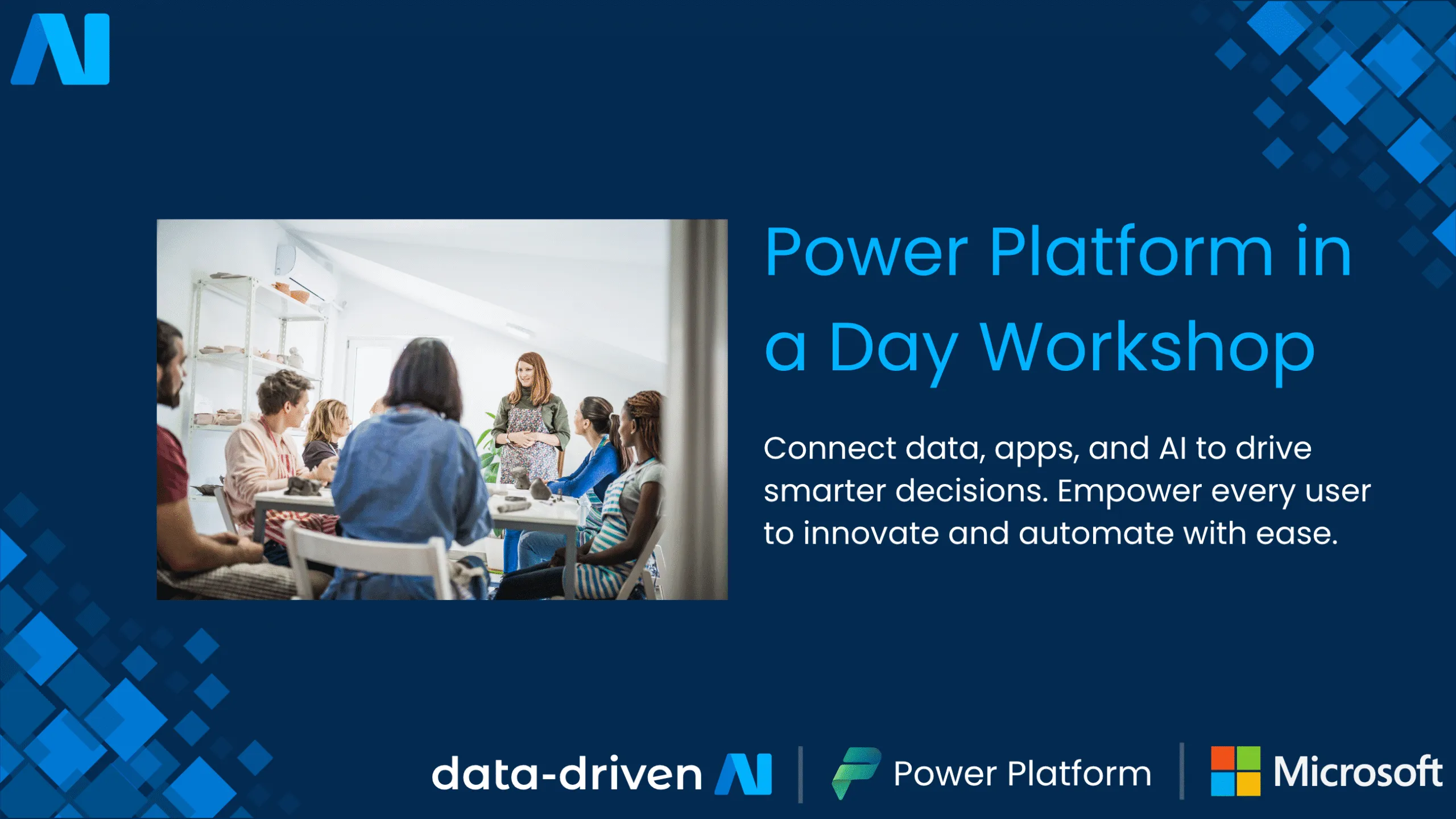 Power Platform in a Day artwork retained from the March 2026 App in a Day listing