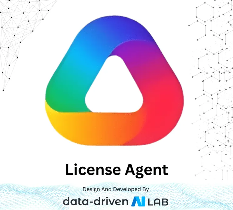 Product identity artwork for the License Agent assistant