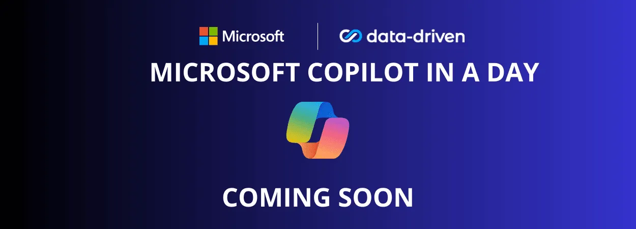 Microsoft Copilot in a Day artwork marked coming soon from the May 2025 listing