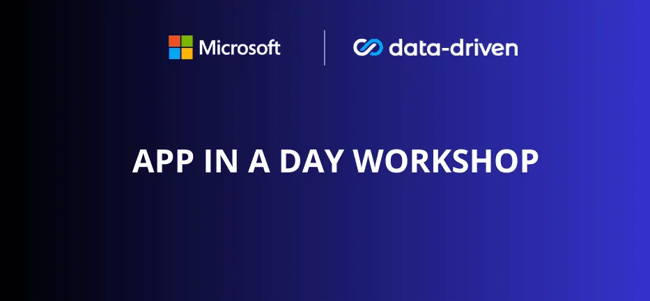 App in a Day workshop artwork from the April 2025 listing