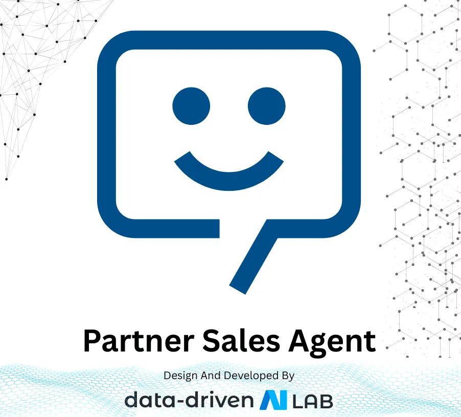 Product identity artwork for the Partner Sales Agent referral assistant