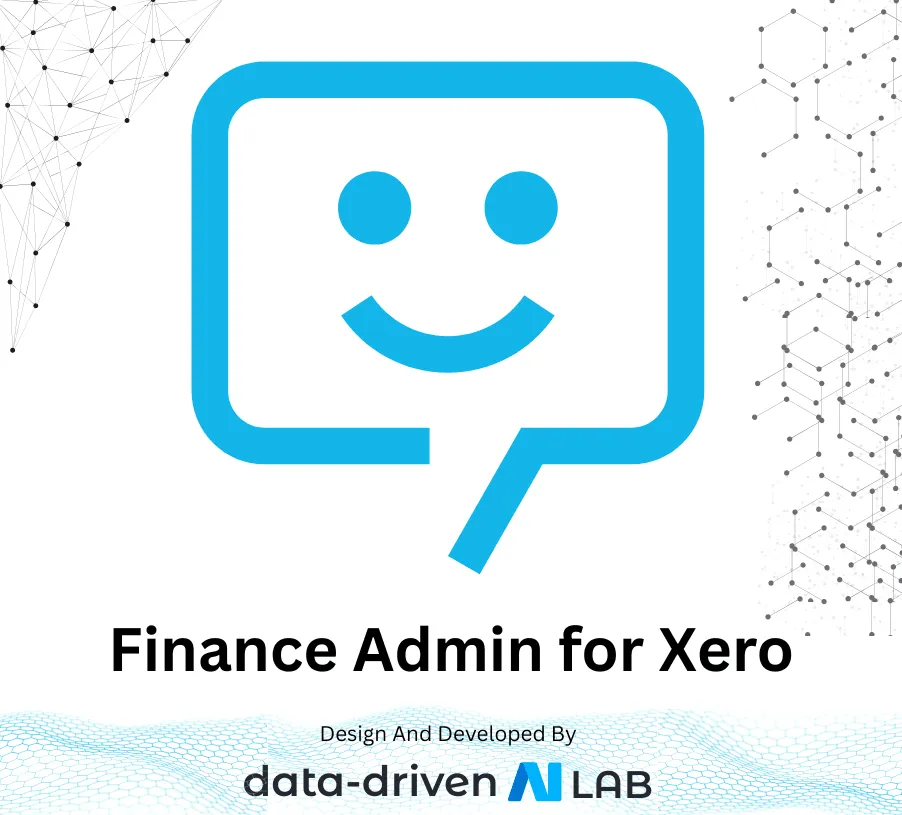 Product identity artwork for the Finance Admin for Xero agent