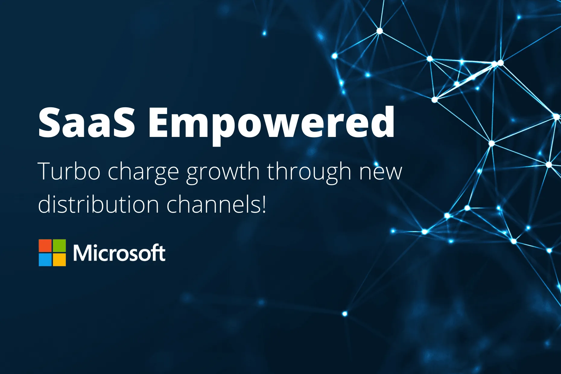 SaaS Empowered event artwork about distribution channels