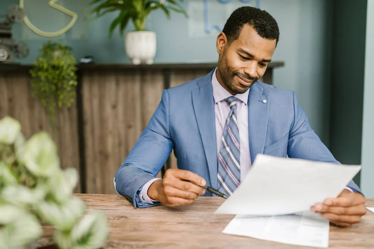 Financial-services professionals reviewing a data strategy