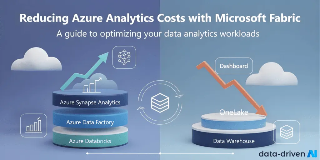 Analytics cost drivers across Azure services and Microsoft Fabric