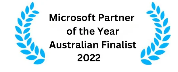Microsoft partner of the year, Australian Finalist 2022