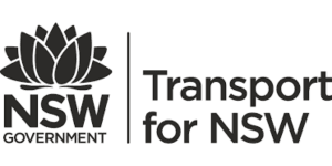 NSW Government black and white logo