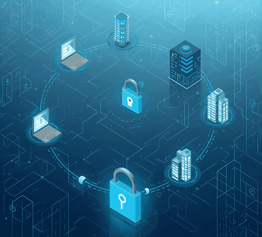Agentic AI enterprise adoption loop showing AI agents interacting with data pipelines and governance frameworks